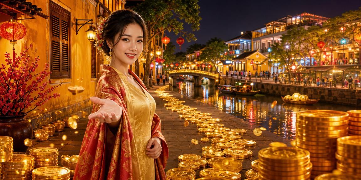 Không khí lễ hội Tết tại Hội An gắn liền với trải nghiệm cá cược trực tuyến