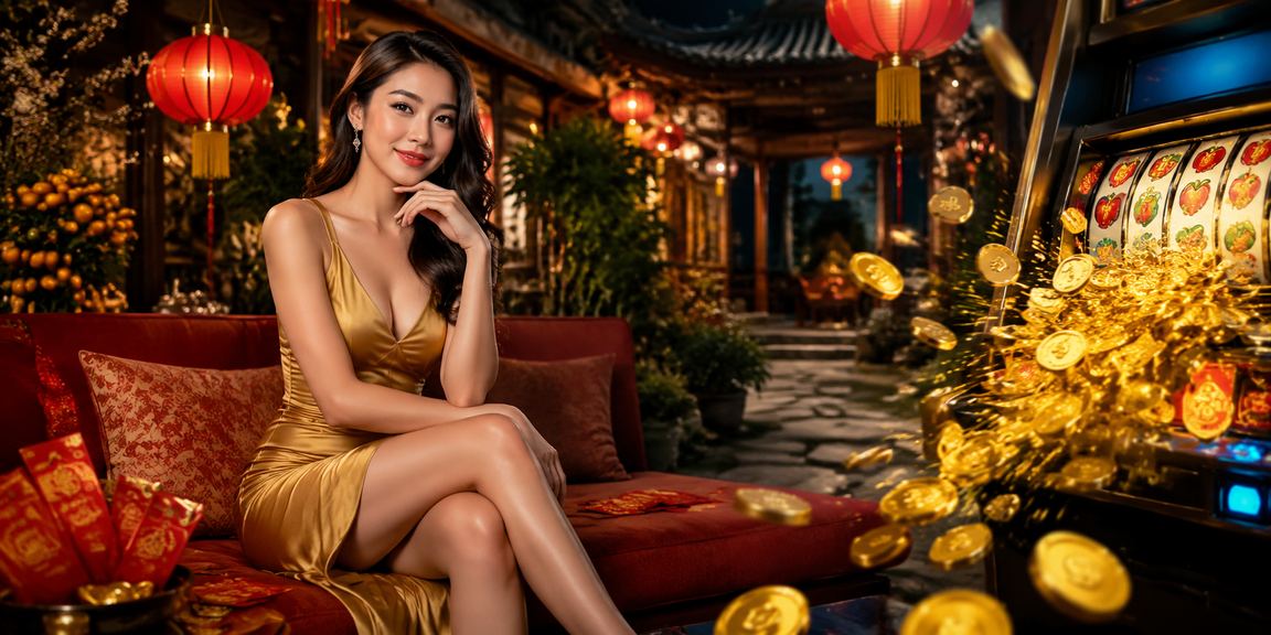 Người chơi thưởng thức slot game dưới ánh đèn lồng tại Ninh Bình